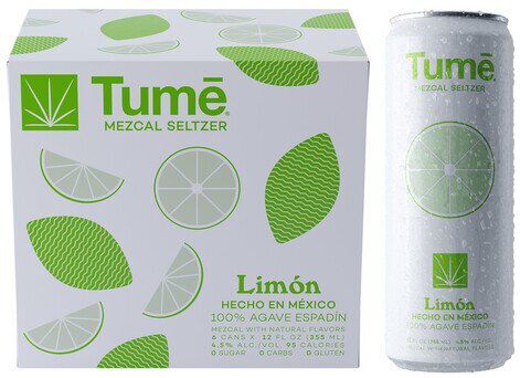 Tume Mezcal Limon Seltzer