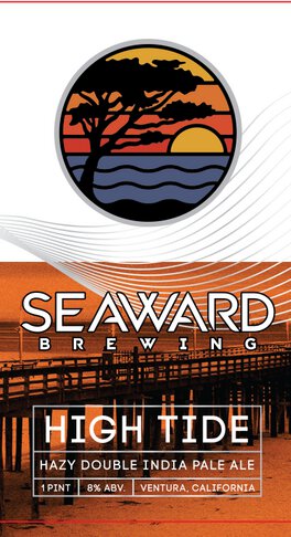 Seaward Brewing High Tide Hazy Double 16oz