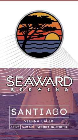 Seaward Brewing Santiago 16oz