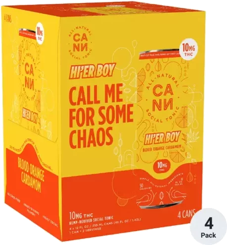 Cann Blood Orange Cardamom 10mg Thc