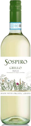 Sospiro, Sicilia Grillo '24 (750ml)-Italy, Sicily -ORGANIC-