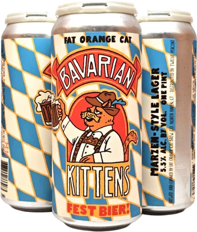 Fat Orange Cat Brewing Bavarian Kittens Marzen Oktoberfest
