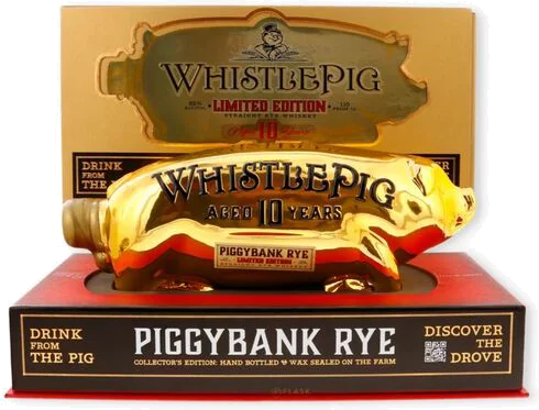 Whistlepig Piggybank Rye Years Limited Release