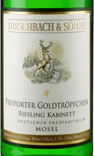 Hirschbach & Sohne Piesporter Goldtropfchen Kabinett
