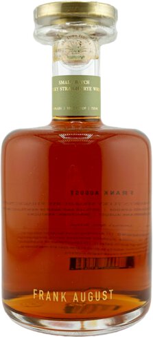 Frank August Small Batch Rye Whiskey