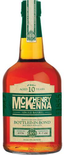 Henry Mckenna 10 Year Single Barrel Bourbon 750 Ml