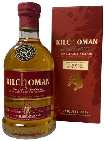 Kilchoman ImpEx Cask Evolution 14 Year Calvados Finish Cask Scotch Whisky 700ml