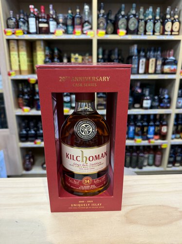 Kilchoman 14 Year Ex-Sherry Barrel Scotch Whisky 20th Anniversary Cask Series