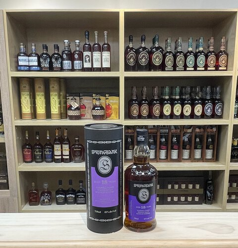 Springbank 18 Years Old Scotch 750ML (with tube)