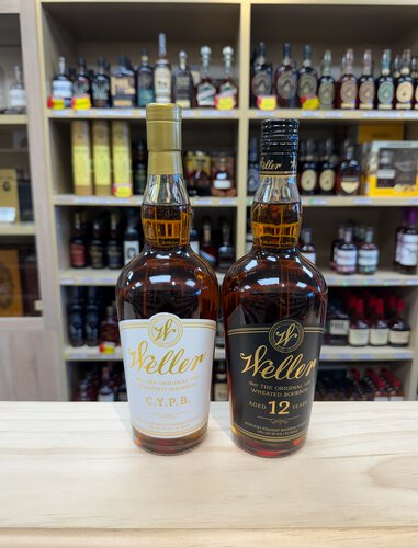Weller C.Y.P.B and Weller 12 Year Bourbon bundle set