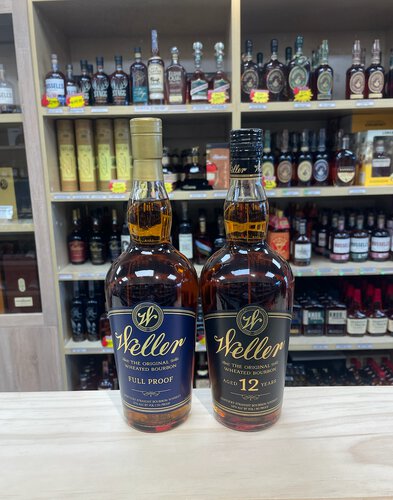 Weller 12 Year And Weller Full Proof 2 Bottles Bundle