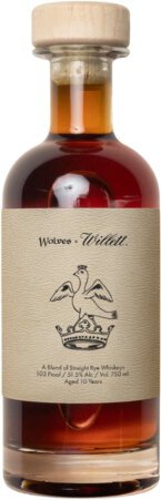 Wolves x Willett Collaboration 10 Year Rye Whiskey