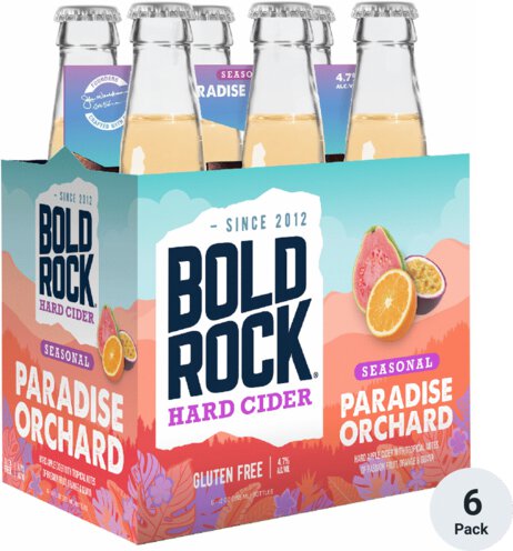 Bold Rock Cider Paradise Orchard 6pk Btl