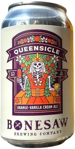 Bonesaw Orange Vanila Queensicle 6pk Can