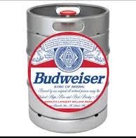Budweiser 1/6 Keg