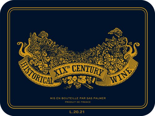 Chateau Palmer Historical Xixth Century Wine Lot