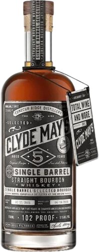 Conecuh Ridge Distillery Clyde May's Single Barrel 5 Year Old Straight Bourbon Whiskey