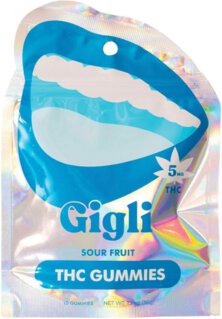 Gigli Gum Sour Vrty 5mg Thc