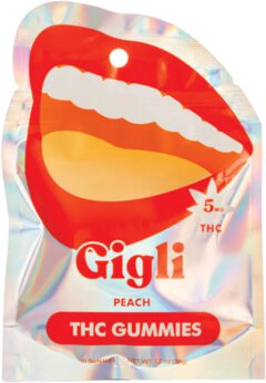 Gigli Peach Rings 5mg Thc