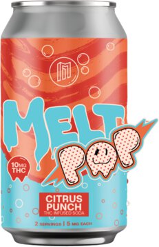 Modist Melt Pop Citrus Punch 10mg Thc