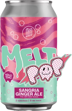 Modist Melt Pop Sangria Ginger Ale 10mg Thc