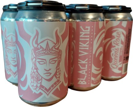 Black Viking Queen's Rose Seltzer 6pk Cans