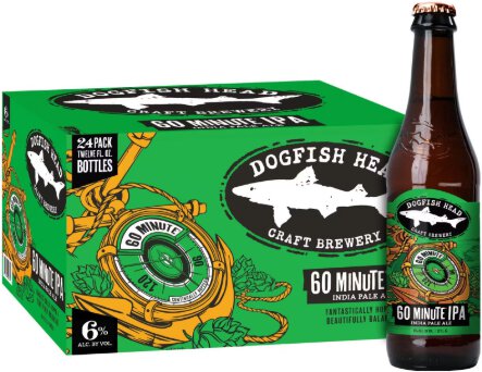 Dogfish Head 60 Minute Bottles 24pk 12oz