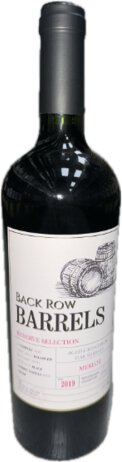 Back Row Barrels Merlot