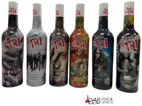 El Tri Reposado Tequila Collection 6 Bottles