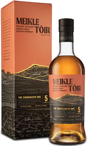 Meikle Toir Peated Single Malt The Chinquapin One 5yr