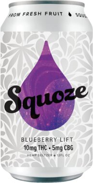 Squoze Blueberry Lift 10mg Thc 5mg Cbg