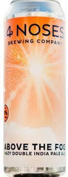 4 Noses Above the Fog Hazy Double IPA