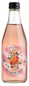 Single Wolffer Estate Dry Rose Cider