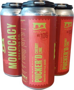 Monocacy Brewing Pucker'd Cherry Lime Sour 16oz 4pk Cans