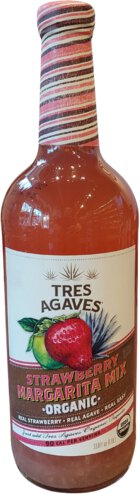 Tres Agaves Strawberry Margarita Mix 750ml Btl
