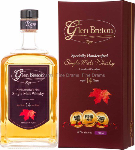 Glen Breton Years Old Canadian Single Malt Whisky