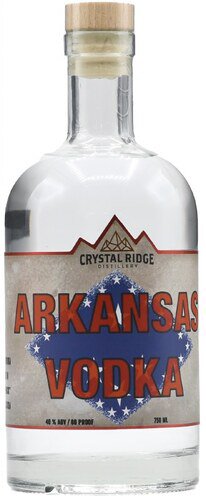 Crystal Ridge Arkansas Vodka