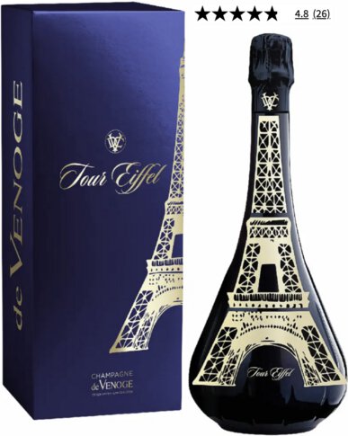 De Venoge Princes Tour Eiffel Champagne