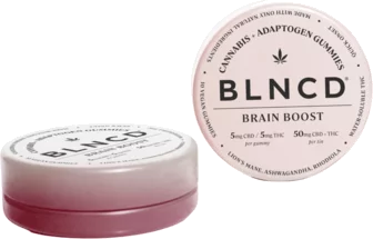 Blncd Brain Boost Adaptogen 50mg Thc Gummies