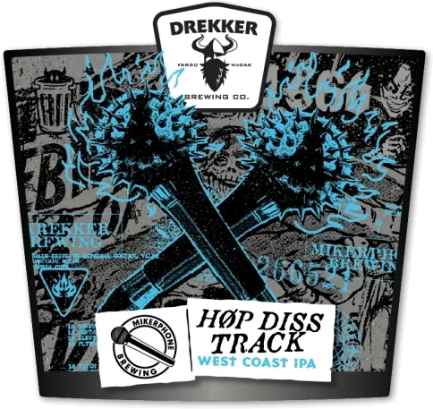 Drekker & Mikerphone Hop Diss Track West Coast IPA