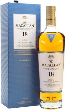 The Macallan 18 Year Old Triple Cask Scotch Whisky (700mL)