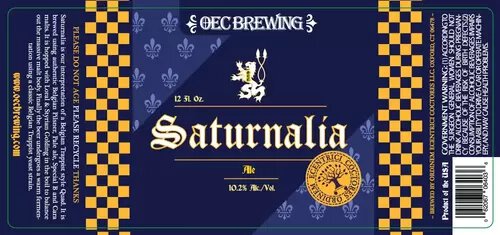OEC Brewing Saturnalia Quadrupel