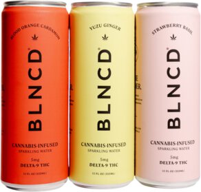 BLNCD Sparkling Water Variety Pack 5mg THC