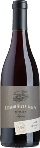 Ninety + Russian River Valley Pinot Noir  Lot 75