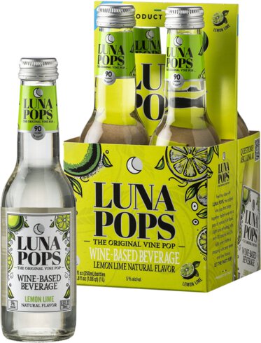 Luna Pops Lemon Lime Vine Pop