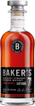 Baker's Single Barrel 7yr High Rye Bourbon 750ml