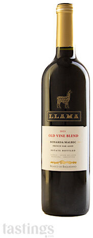 Llama Old Vine Bonarda Malbec