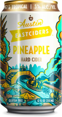 Austin East Pineapple Cider