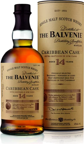 Balvenie 14 Year Caribbean Cask Single Malt Scotch
