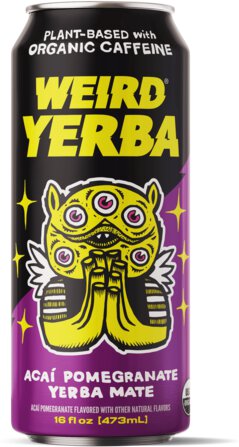 Drink Weird - Organic Acai Pomegranate Yerba Mate